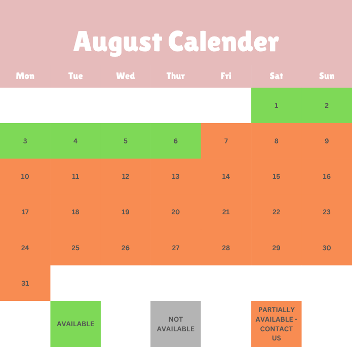 August Calender