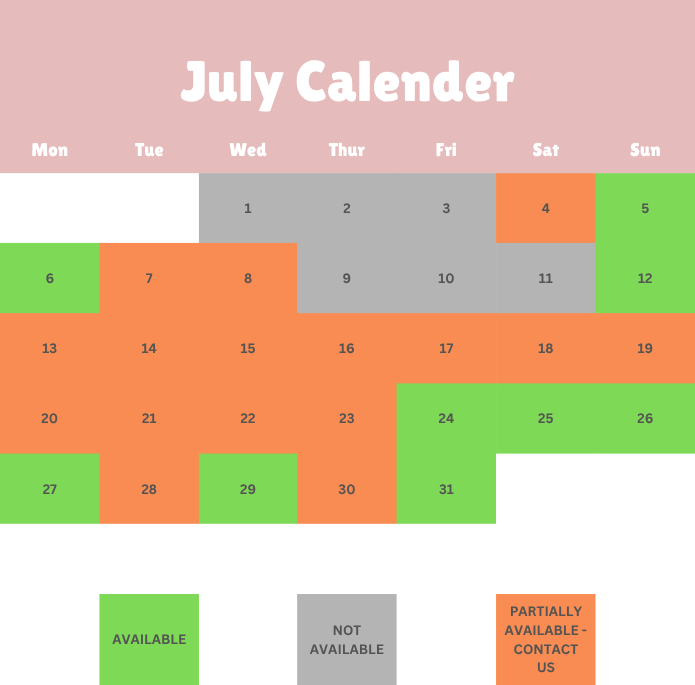 July Calender