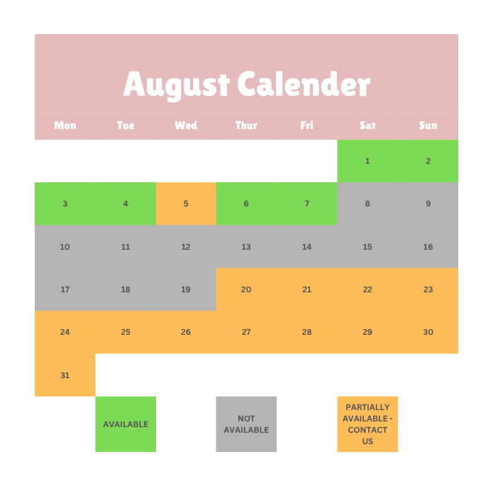 August Calender