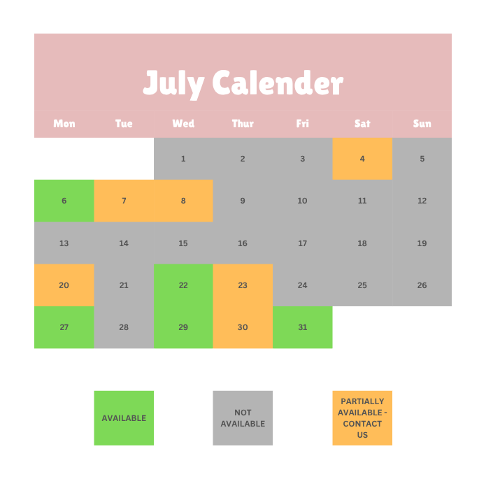 July Calender